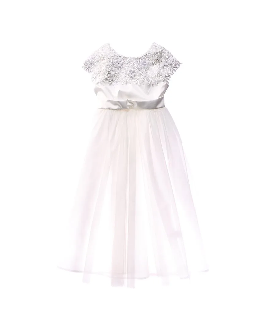 Full Satin Dress by Badgley Mischka