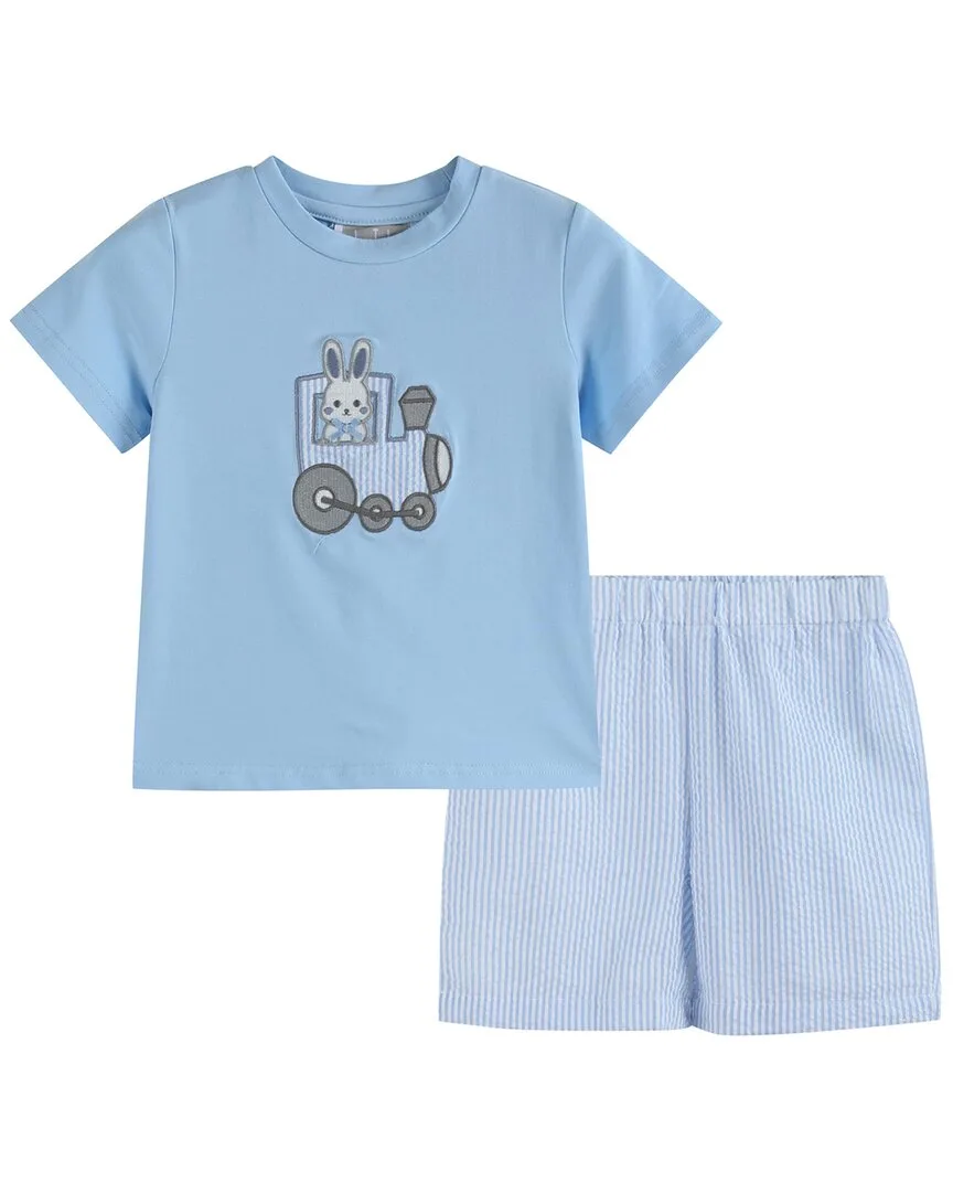 Train T-Shirt & Short Set by Lil Cactus