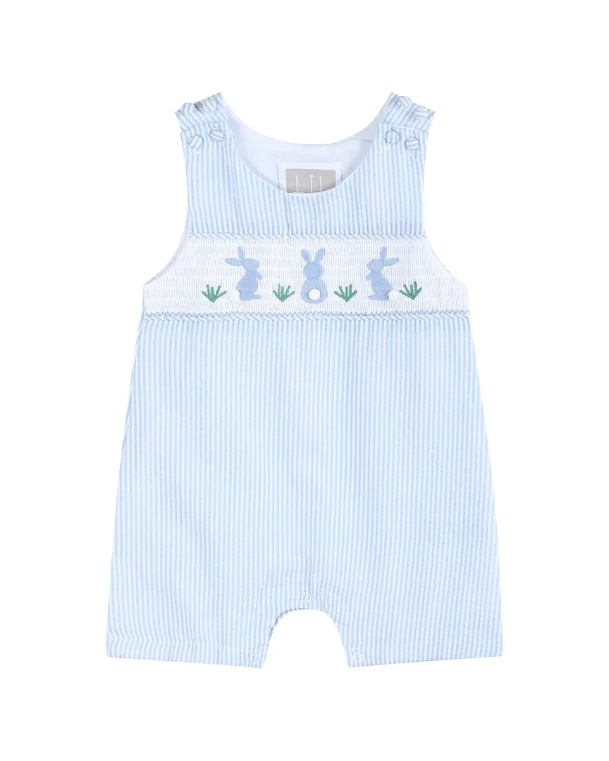 Easter Bunny Smocked Overall by Lil Cactus