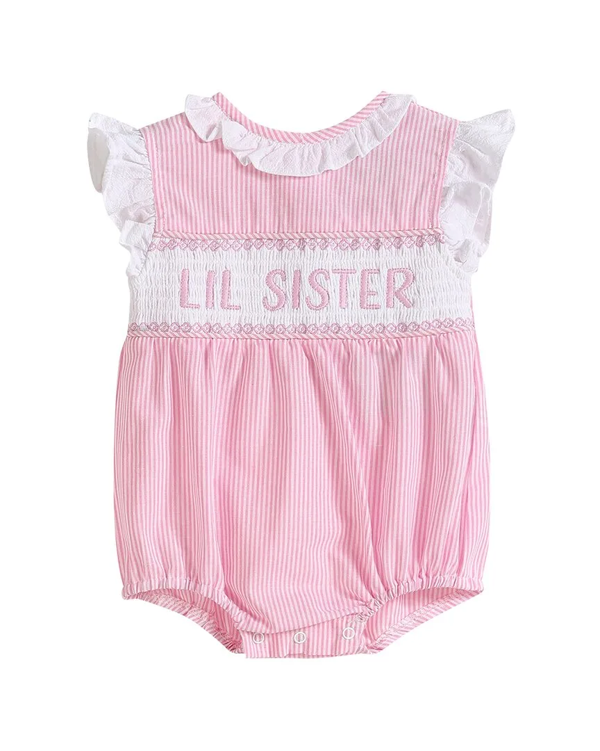 Lil Sister Smocked Romper by Lil Cactus