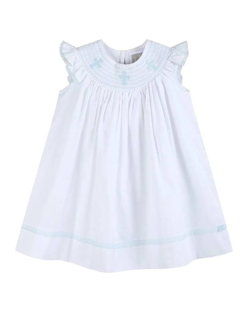 Holy Smocked Bishop Dress by Lil Cactus