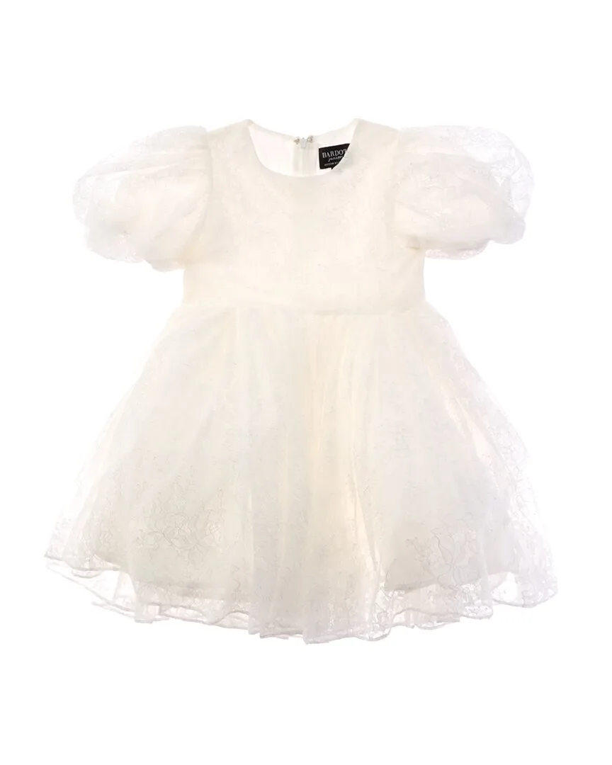 Linda Lace Mini Dress by Bardot
