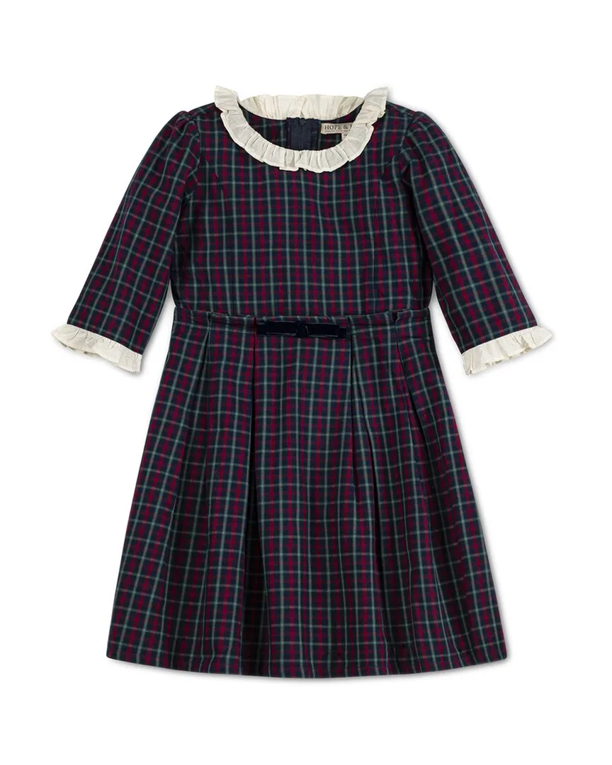 Ruffle Collar Dress by Hope & Henry
