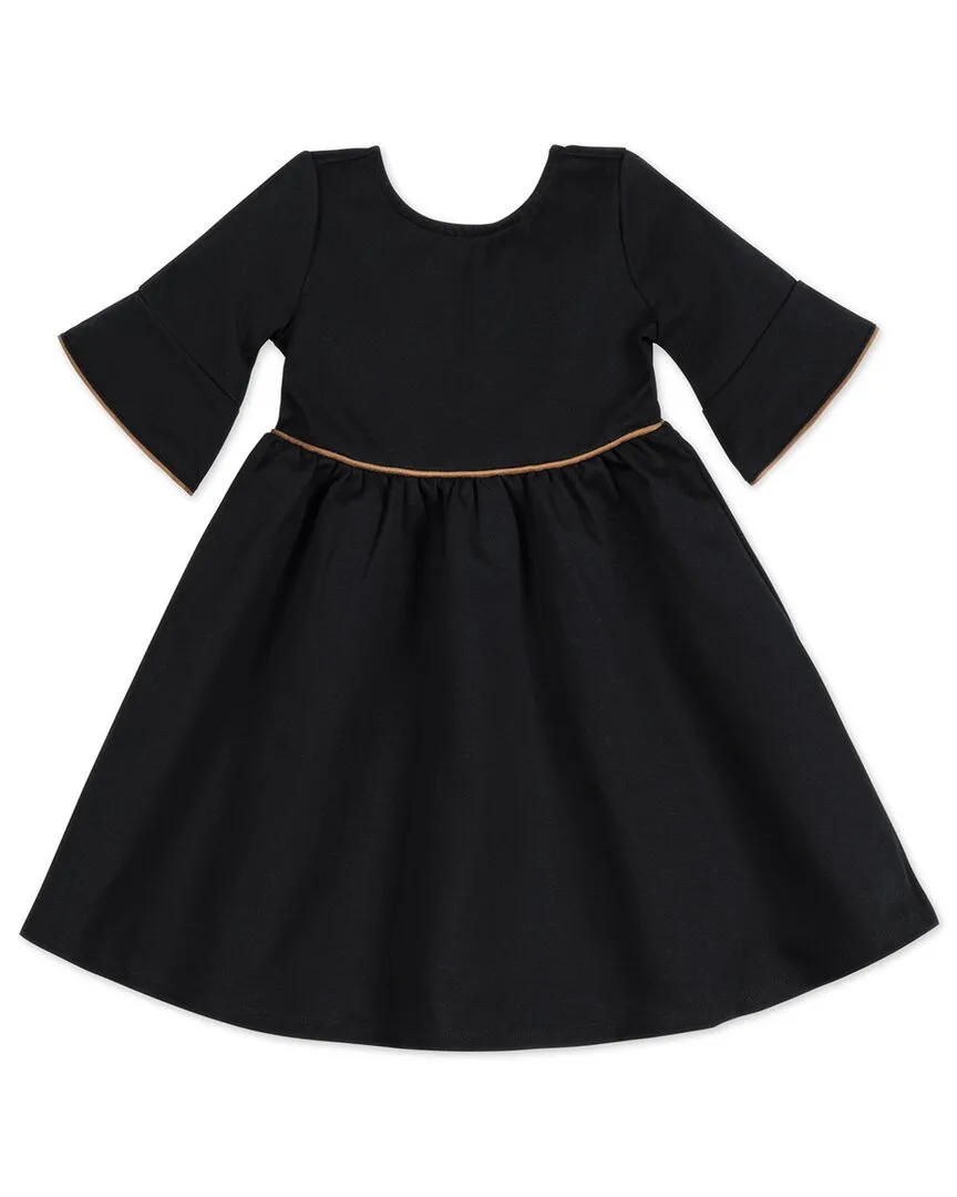 Ruffle Sleeve Ponte Dress by Hope & Henry