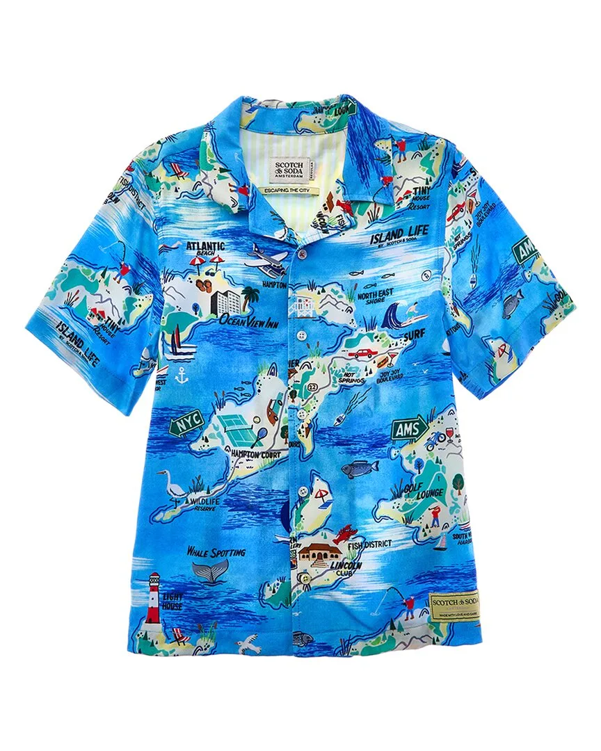 All-Over Printed T-Shirt by Scotch & Soda