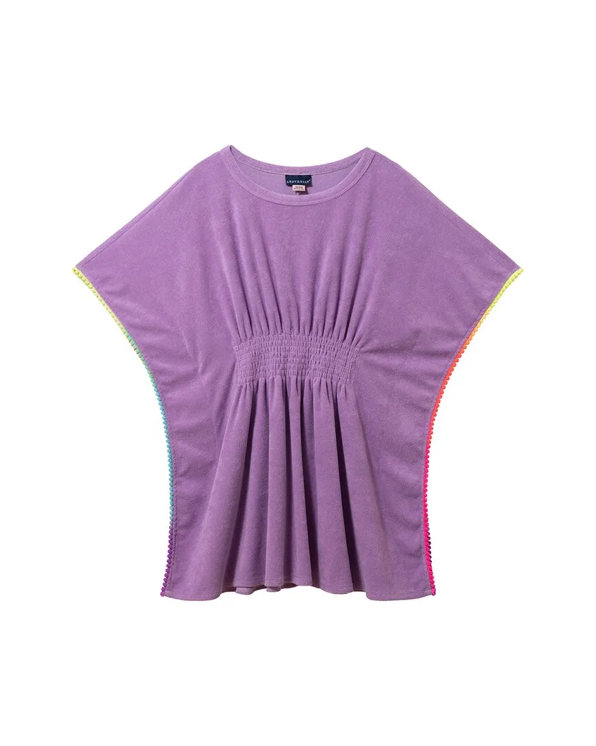 Purple Terry Smocked Cover by Andy & Evan