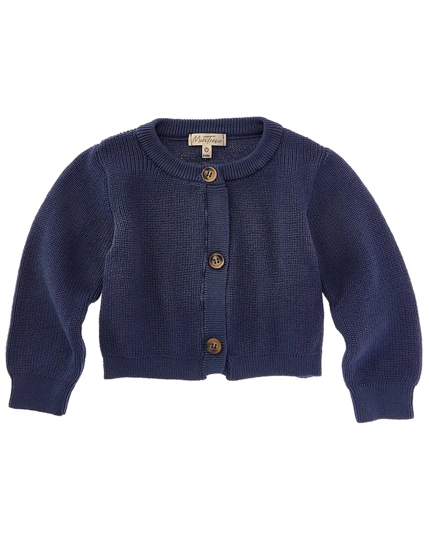 Chunky Knit Cardigan by Mon Tresor