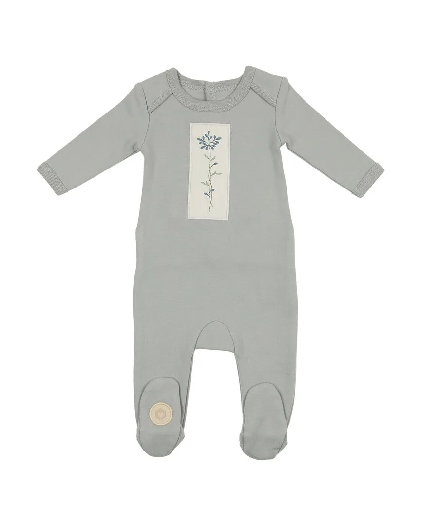 Flower Patch Footie by Mon Tresor