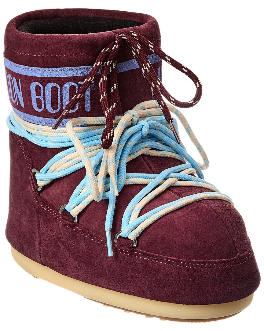 Icon Low Suede Laces Boot by Moon Boot