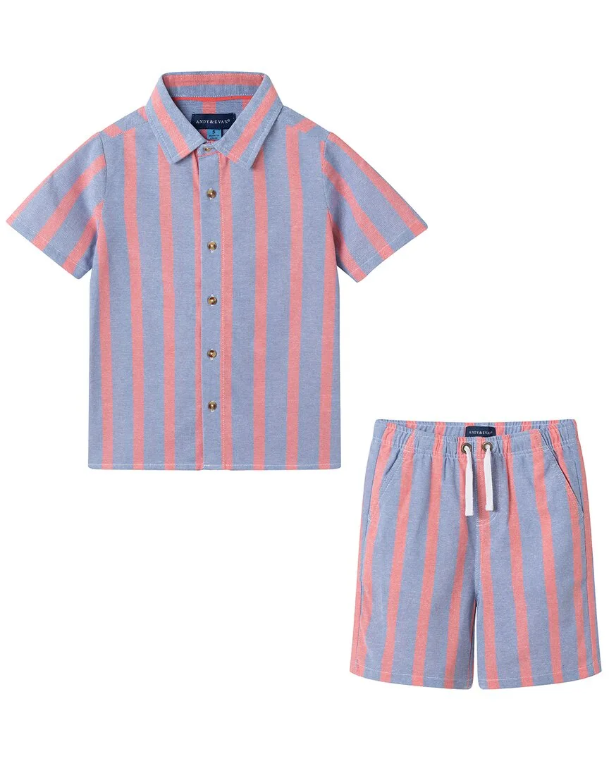 2Pc Airy Oxford Set by Andy & Evan