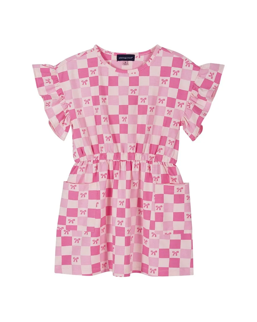 Printed Jersey Dress by Andy & Evan
