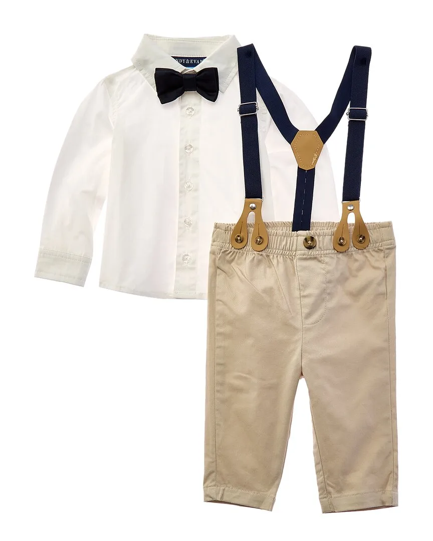 3Pc Vest, Suspender, & Pant Set by Andy & Evan