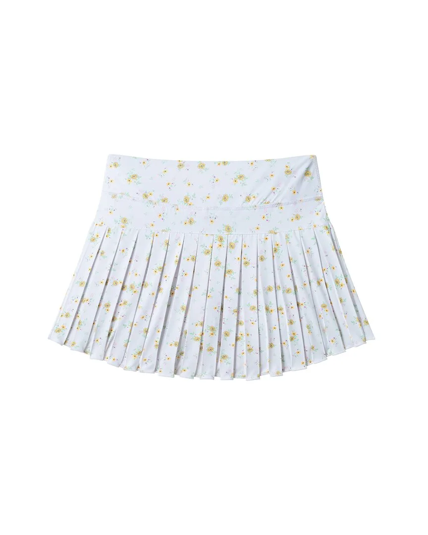 Floral Pleated Skirt by Andy & Evan