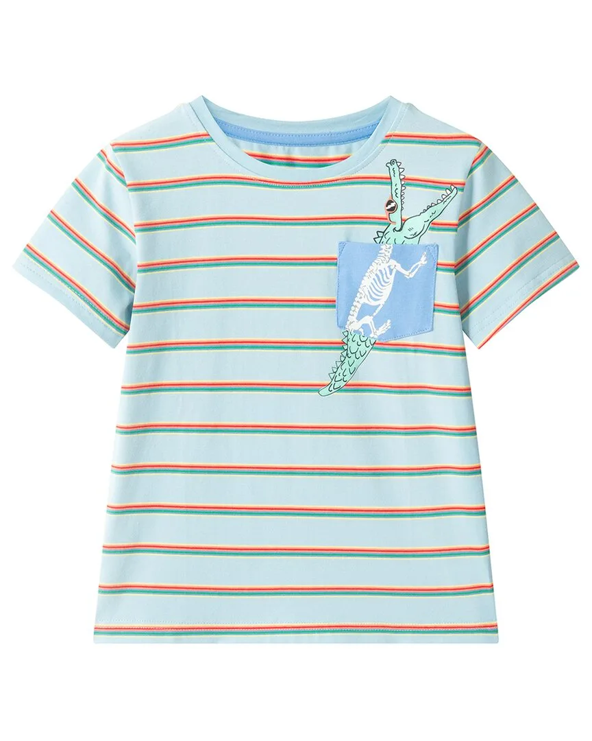 Stripe Pocket T-Shirt by Andy & Evan