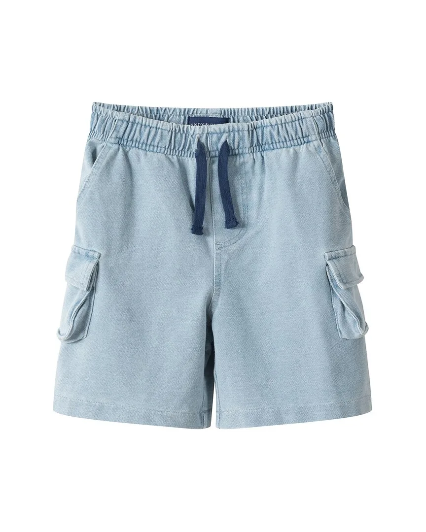 Knit Denim Short by Andy & Evan