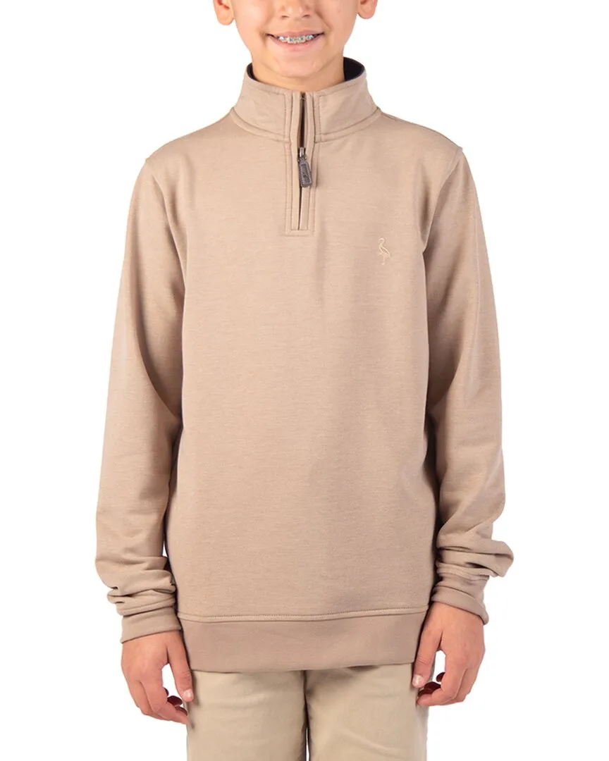 Fleece 1/4-Zip Pullover by Tailorbyrd