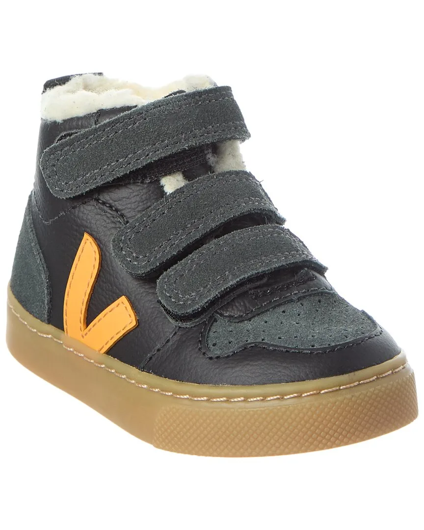Small V-10 Mid Winter Leather Sneaker by VEJA