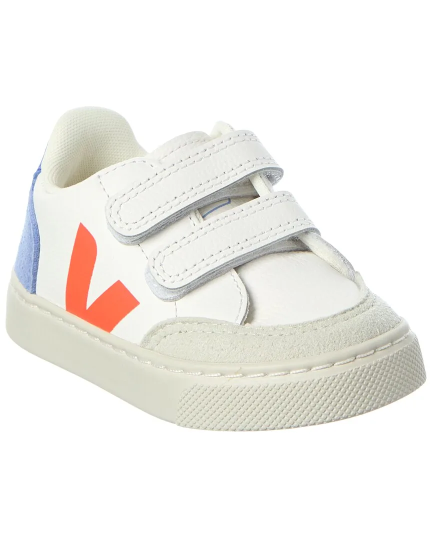 Small V-12 Leather Sneaker by VEJA