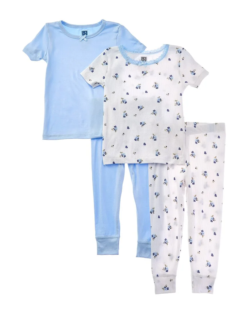 Lala 4Pc Soft & Mellow Pajama Set by Only Boys