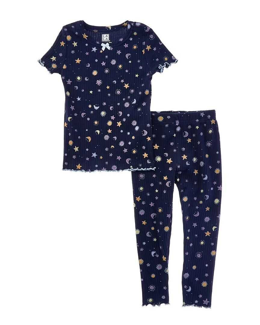 Lala 2Pc Snuggle Rib Pajama Set by Only Boys