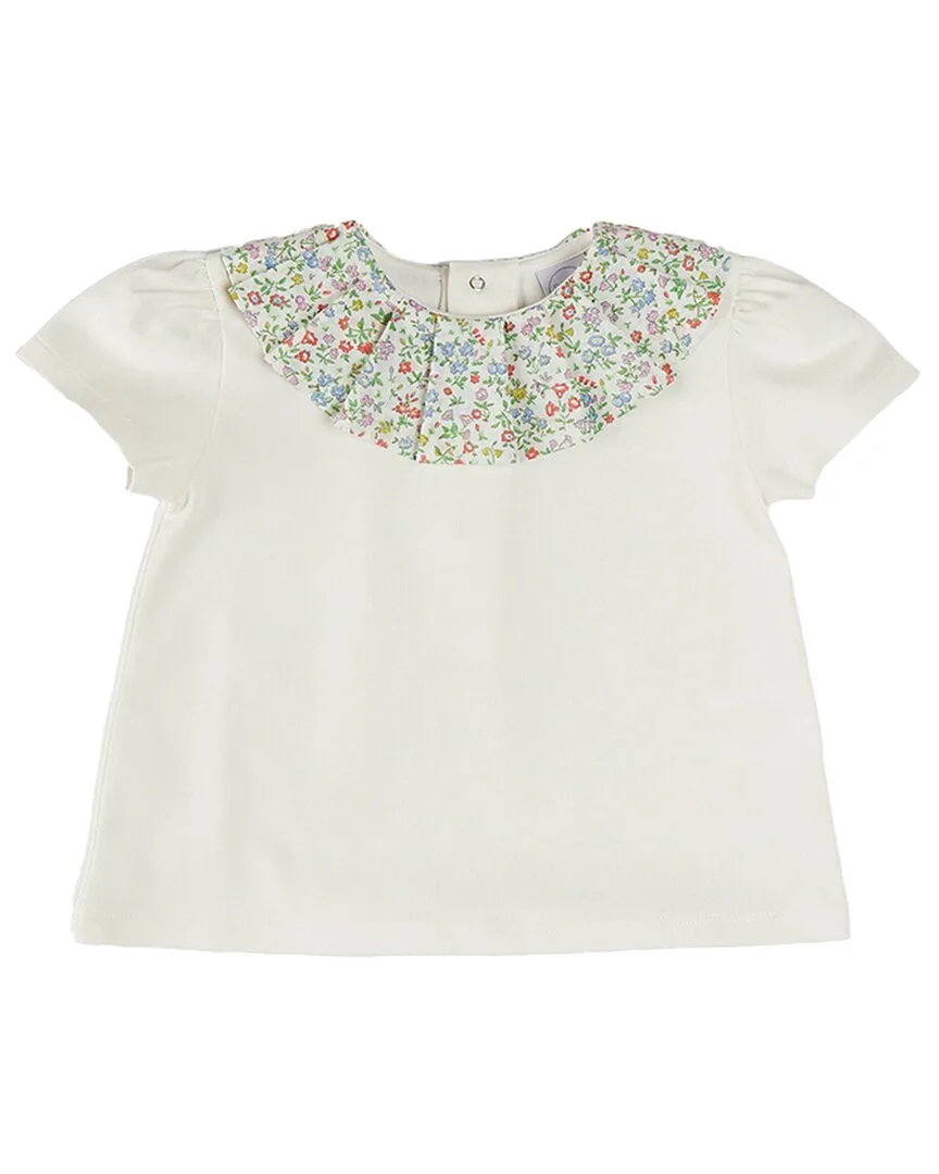 Cordelia Floral Collar Top by Pepa London