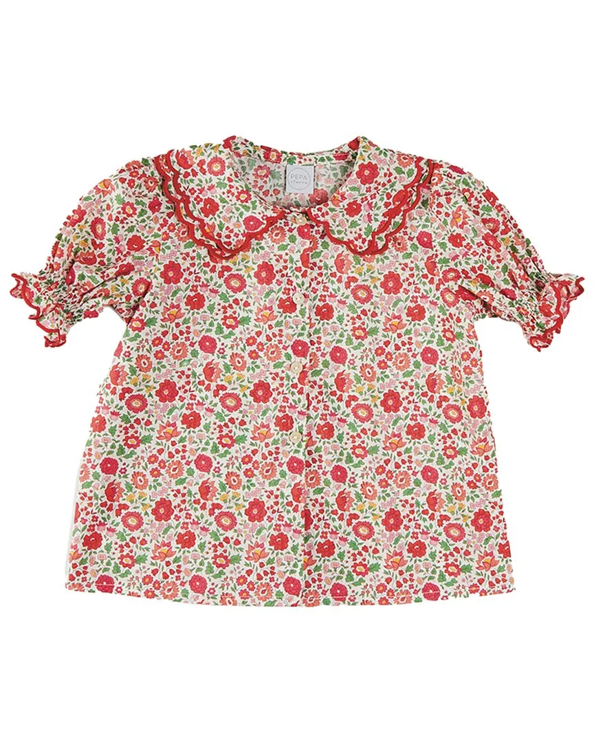 Margot Floral Blouse by Pepa London