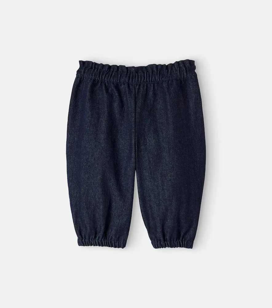 Miscotte Cotton Chambray Pants by Bonton