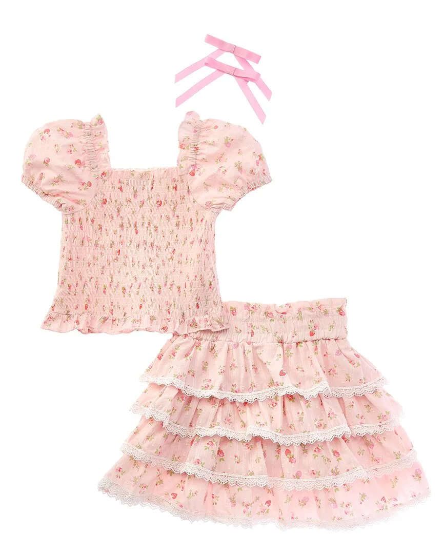 3Pc Skort Set by Shabby Chic