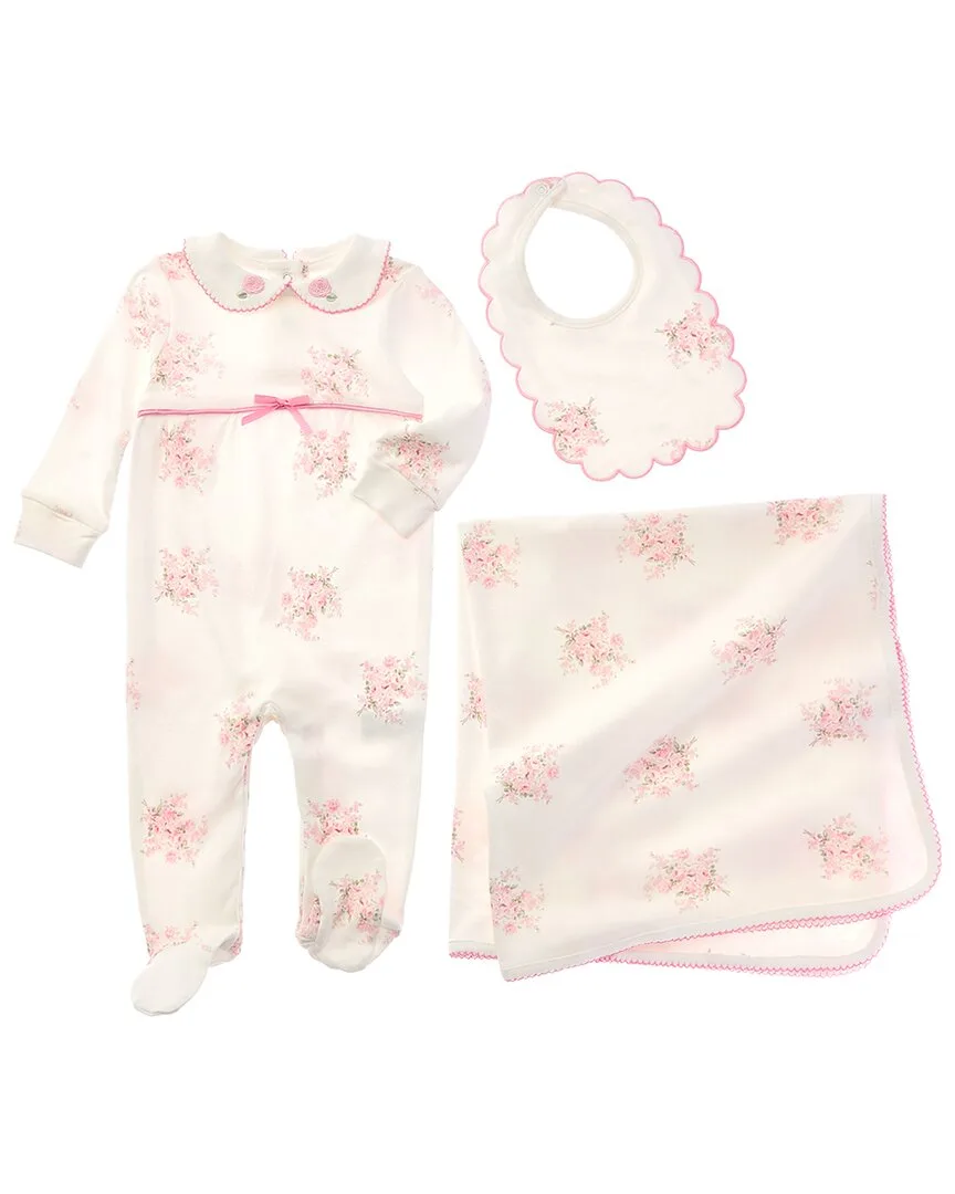 3Pc Footie Set by Shabby Chic