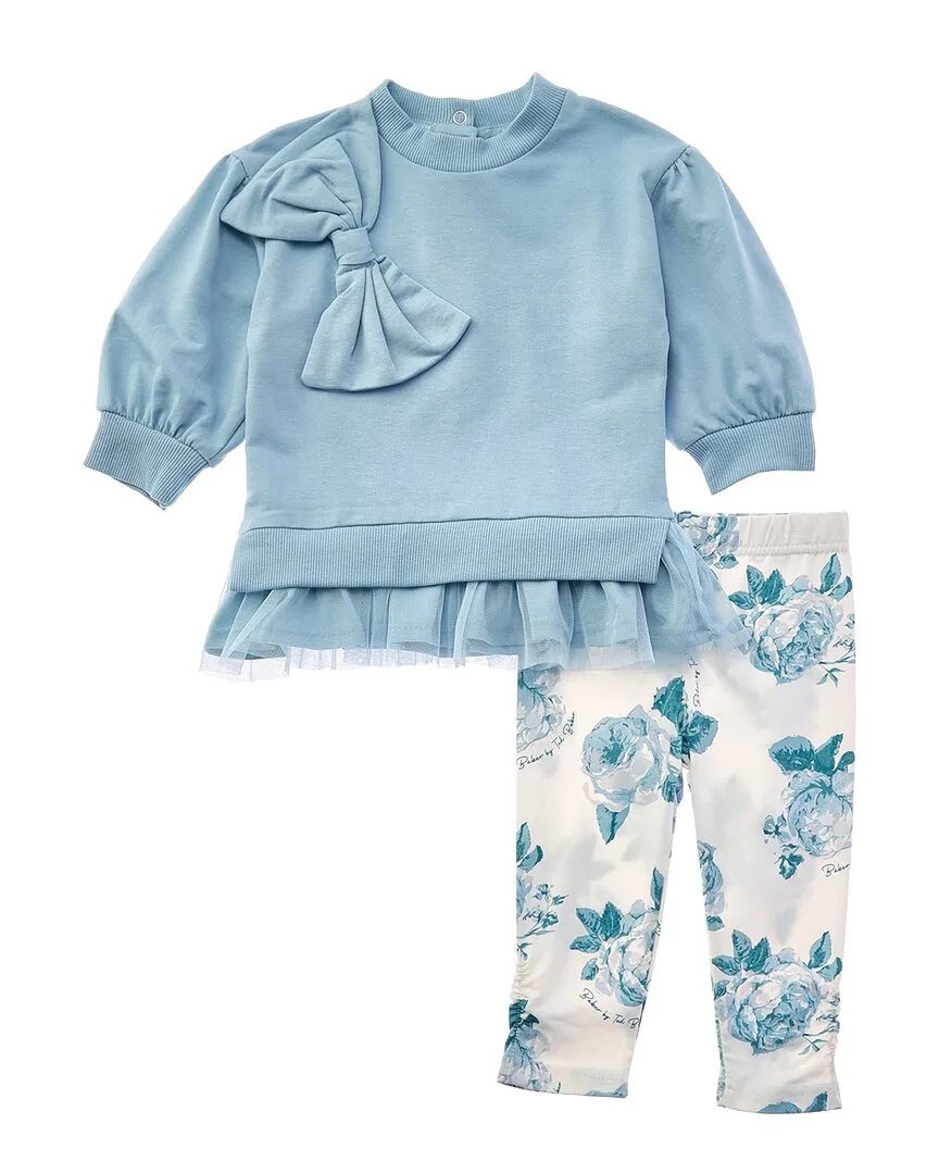3Pc Top, Legging, & Bow Set by Ted Baker
