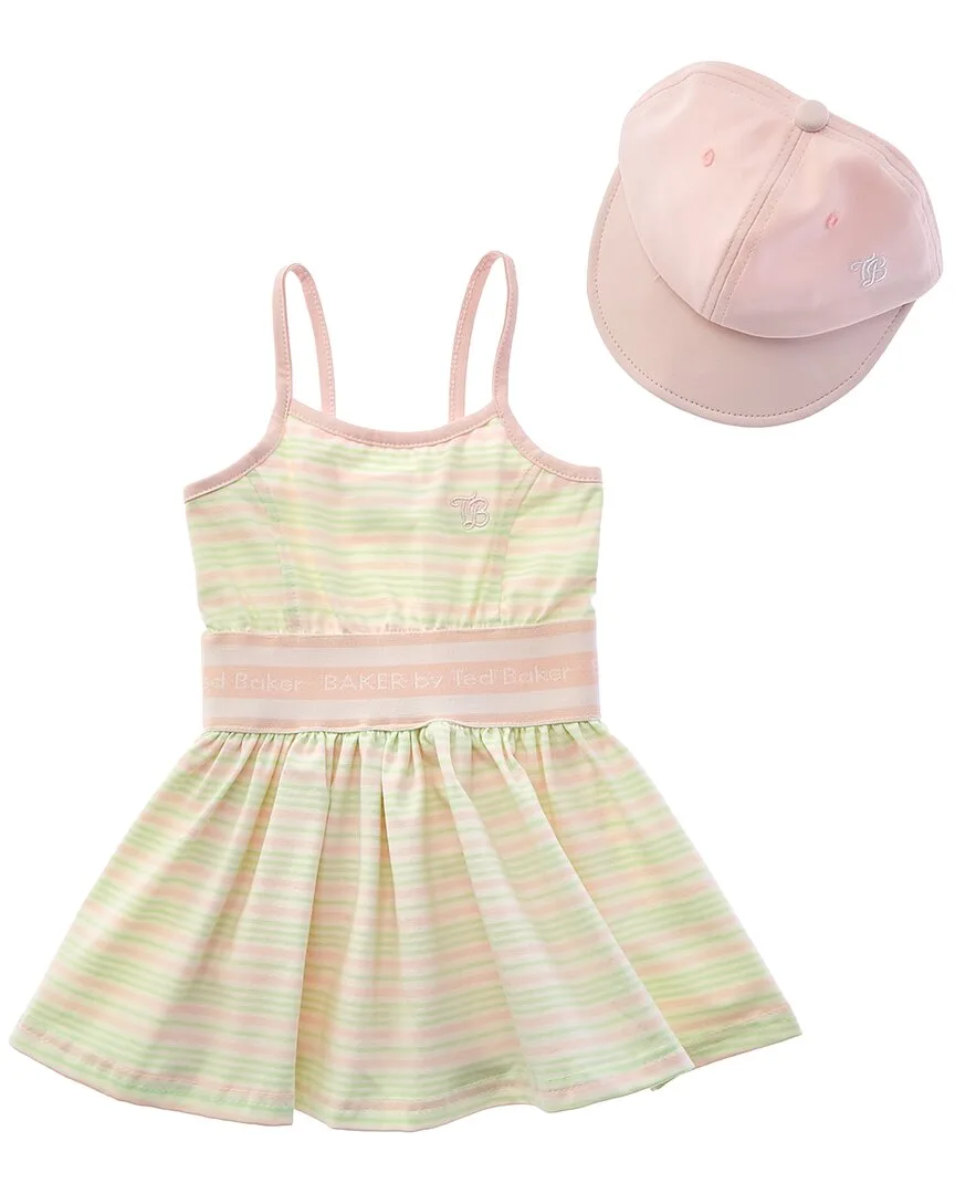 2Pc Active Dress & Twill Hat Set by Ted Baker