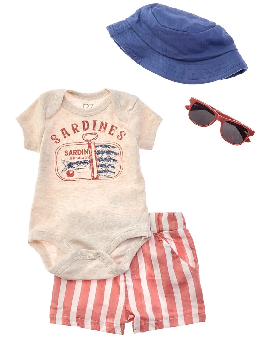 4Pc Romper & Short Set by Rachel Zoe