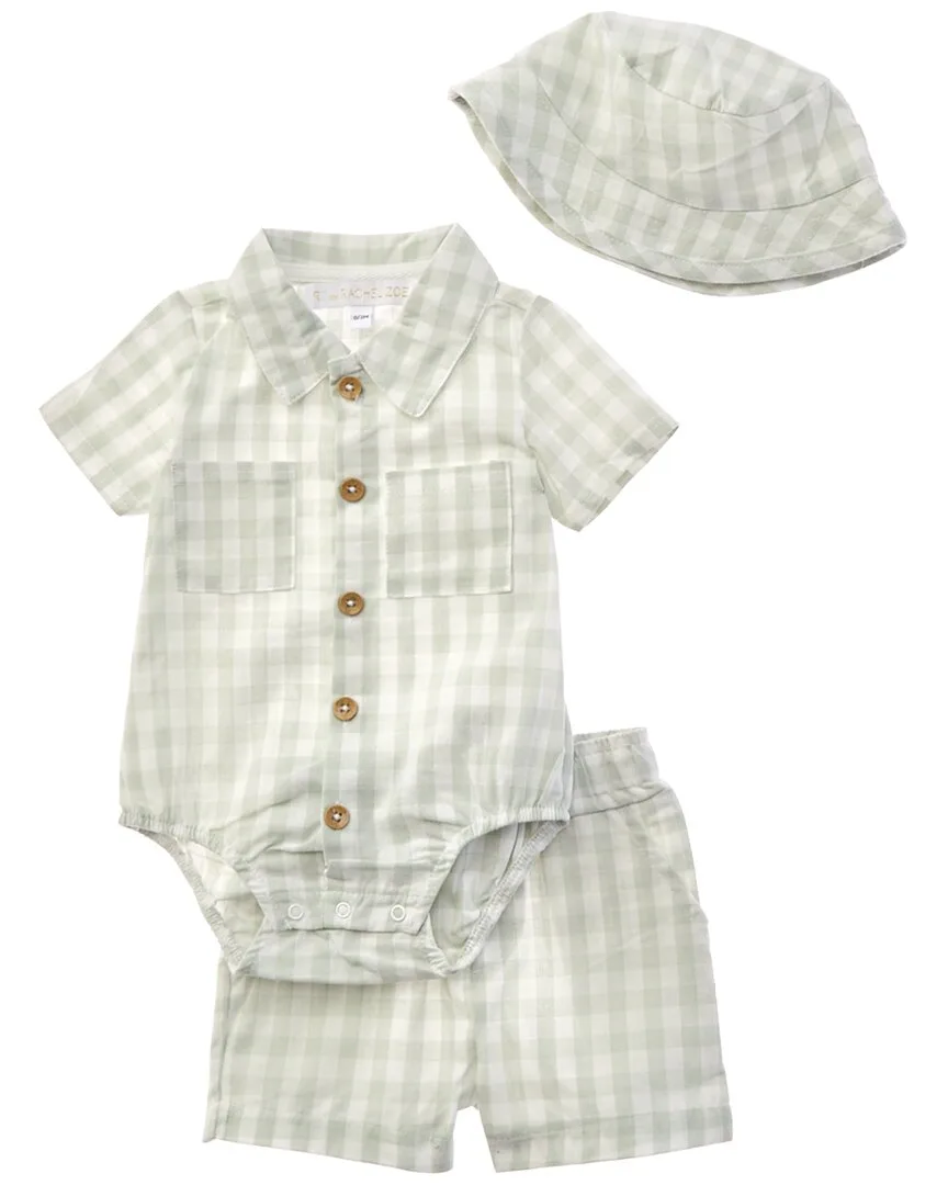 3Pc Romper & Short Set by Rachel Zoe