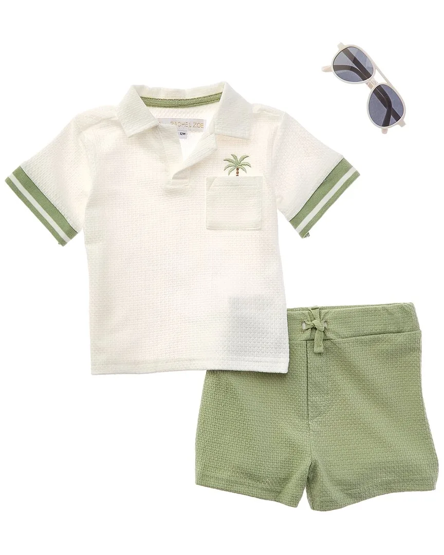 3Pc Top & Short Set by Rachel Zoe