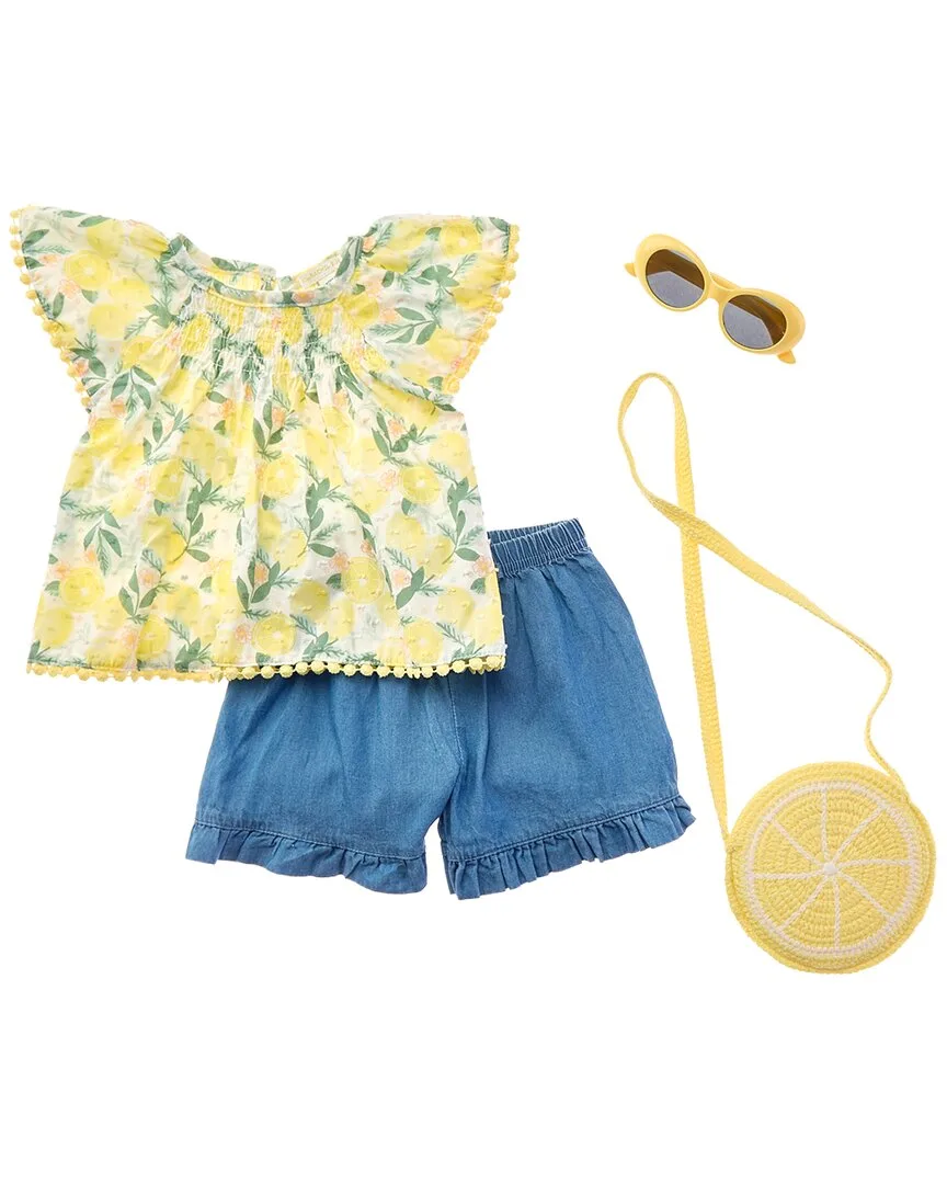 4Pc Top & Short Set by Rachel Zoe