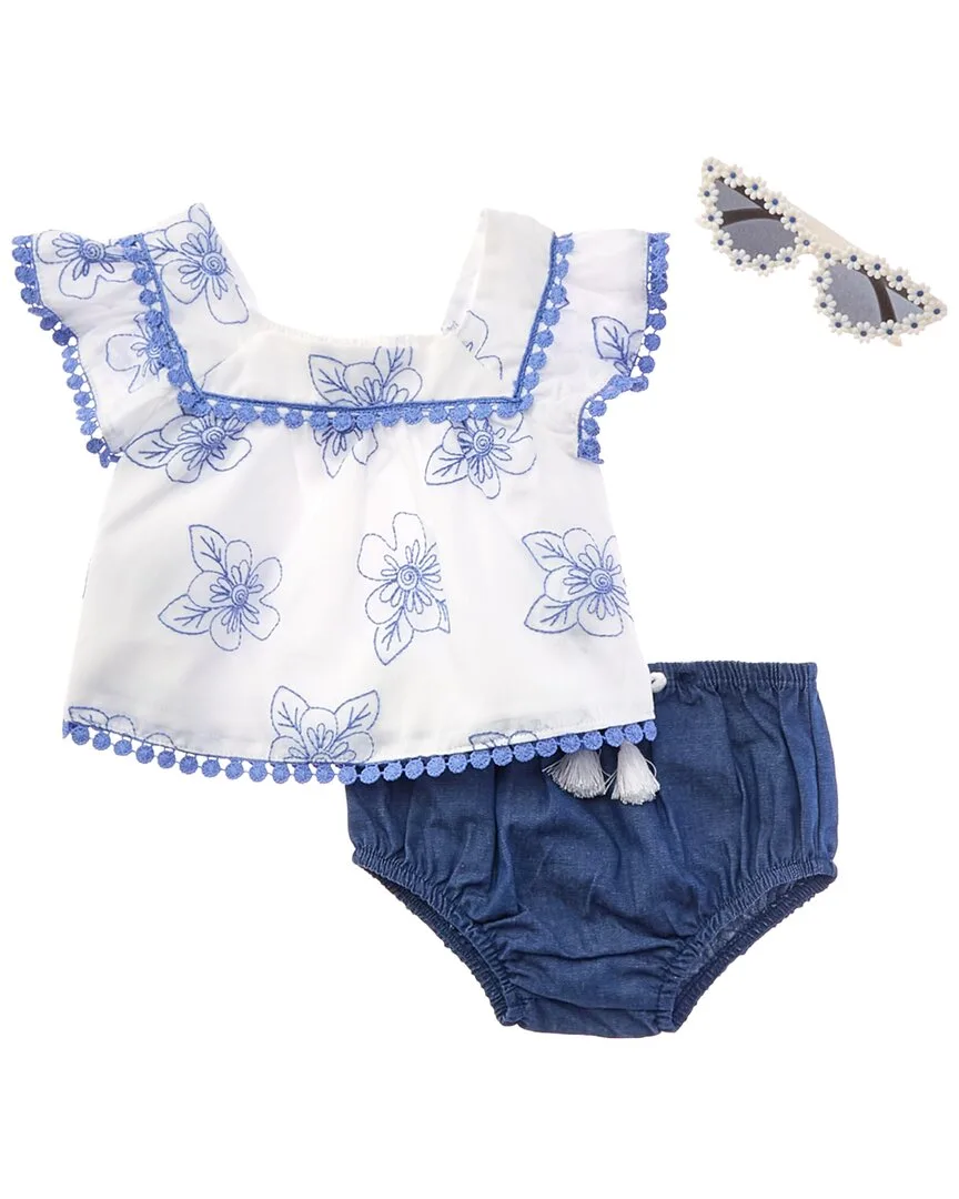 3Pc Top & Short Set by Rachel Zoe