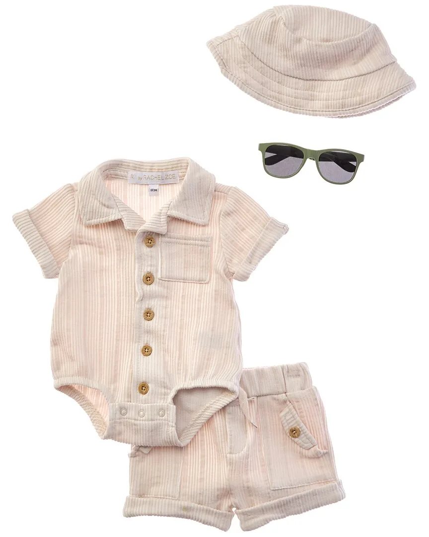 4Pc Romper & Short Set by Rachel Zoe