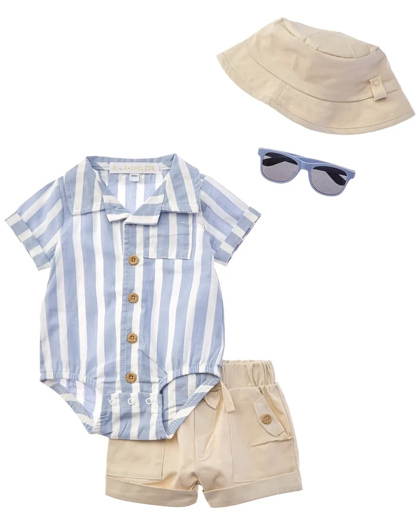 4Pc Romper & Short Set by Rachel Zoe