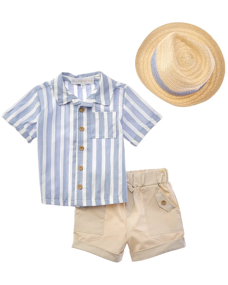 3Pc Top & Short Set by Rachel Zoe
