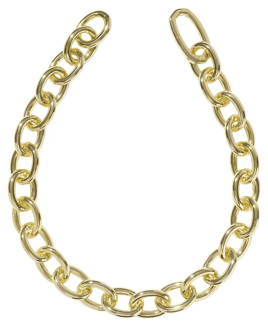 Kaia Statement 14K Plated Chain Necklace
