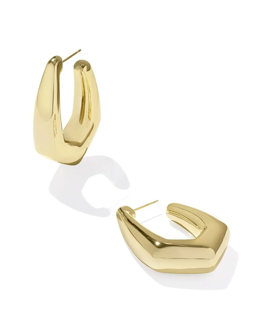 Kaia 14K Plated Hoop Earring by Kendra Scott