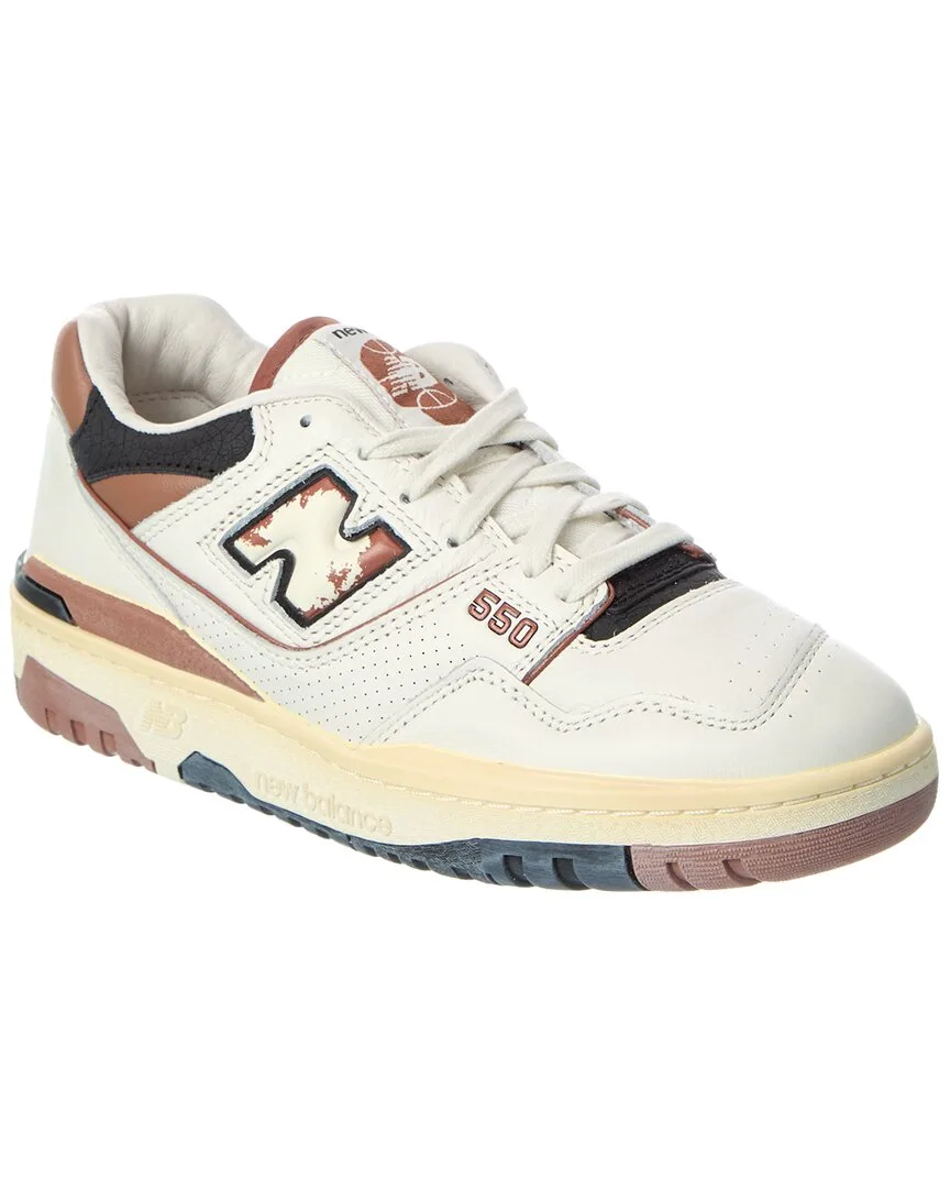 550 Leather Sneaker by New Balance