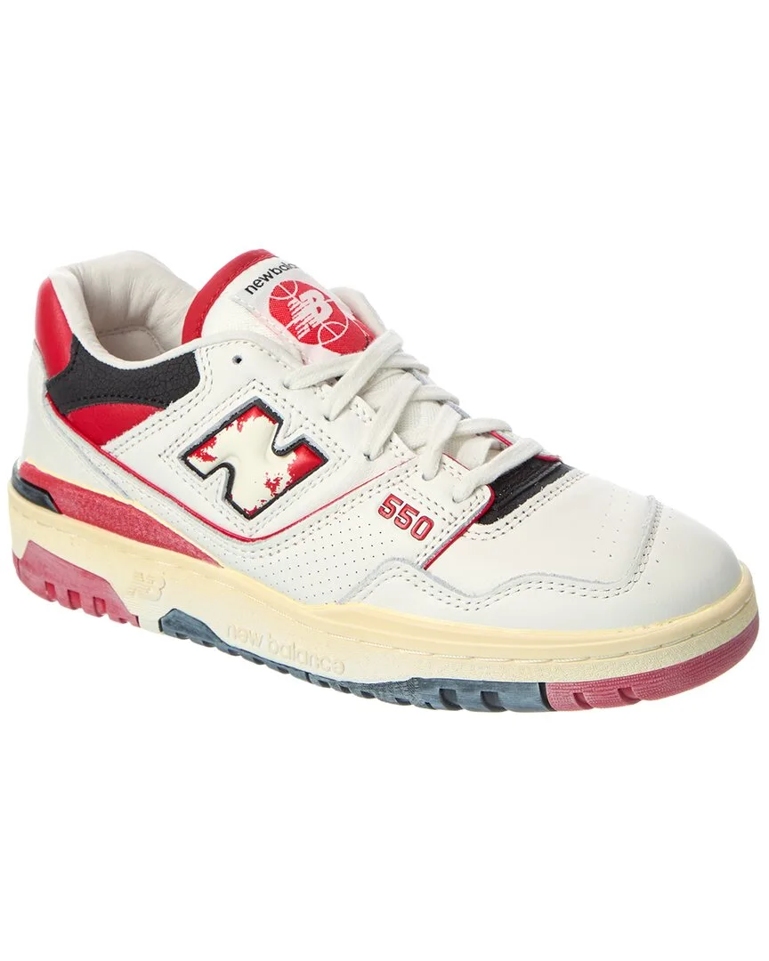 550 Leather Sneaker by New Balance