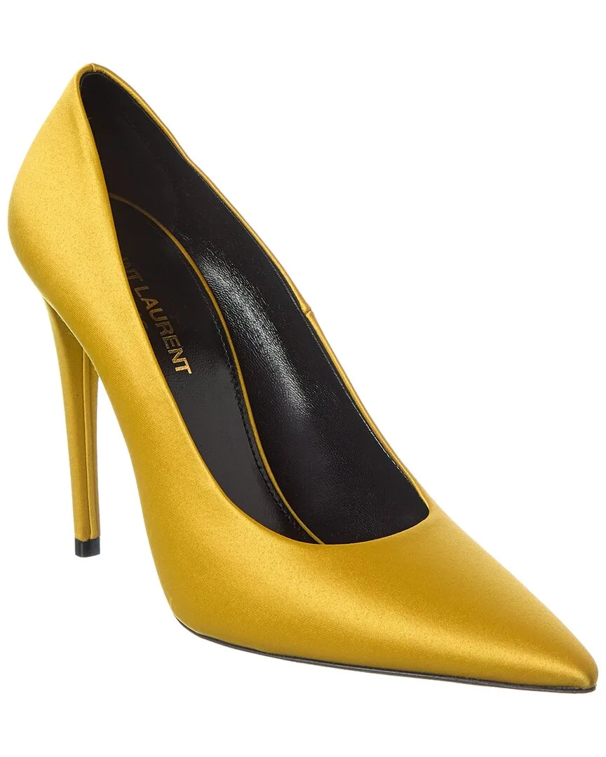 Monceau 110 Satin Pump by Saint Laurent