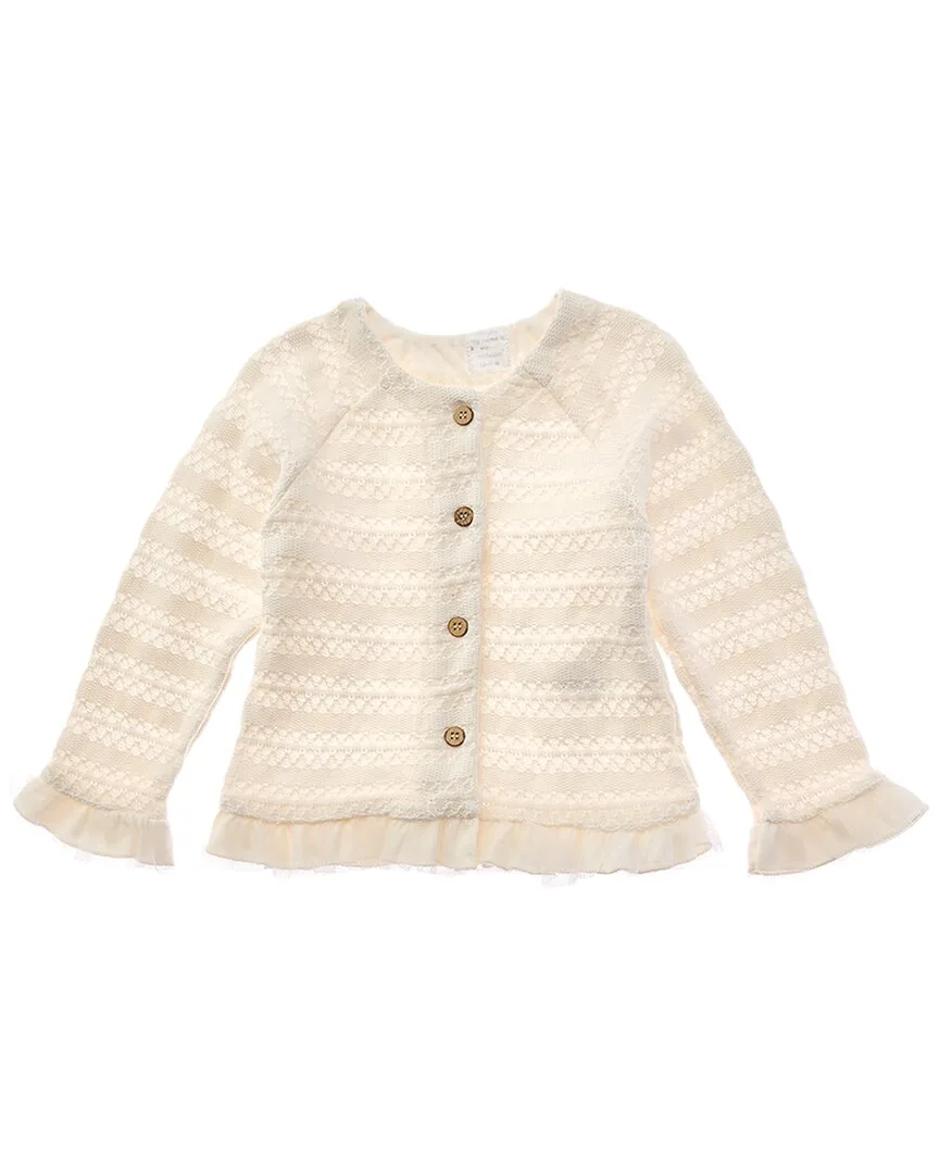 Ruffle Cardigan by Andywawa