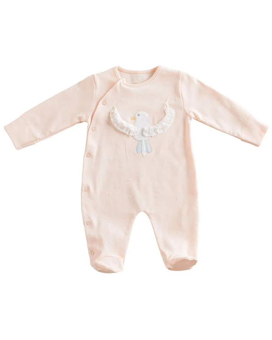 Spring Birds Applique Romper by Andywawa
