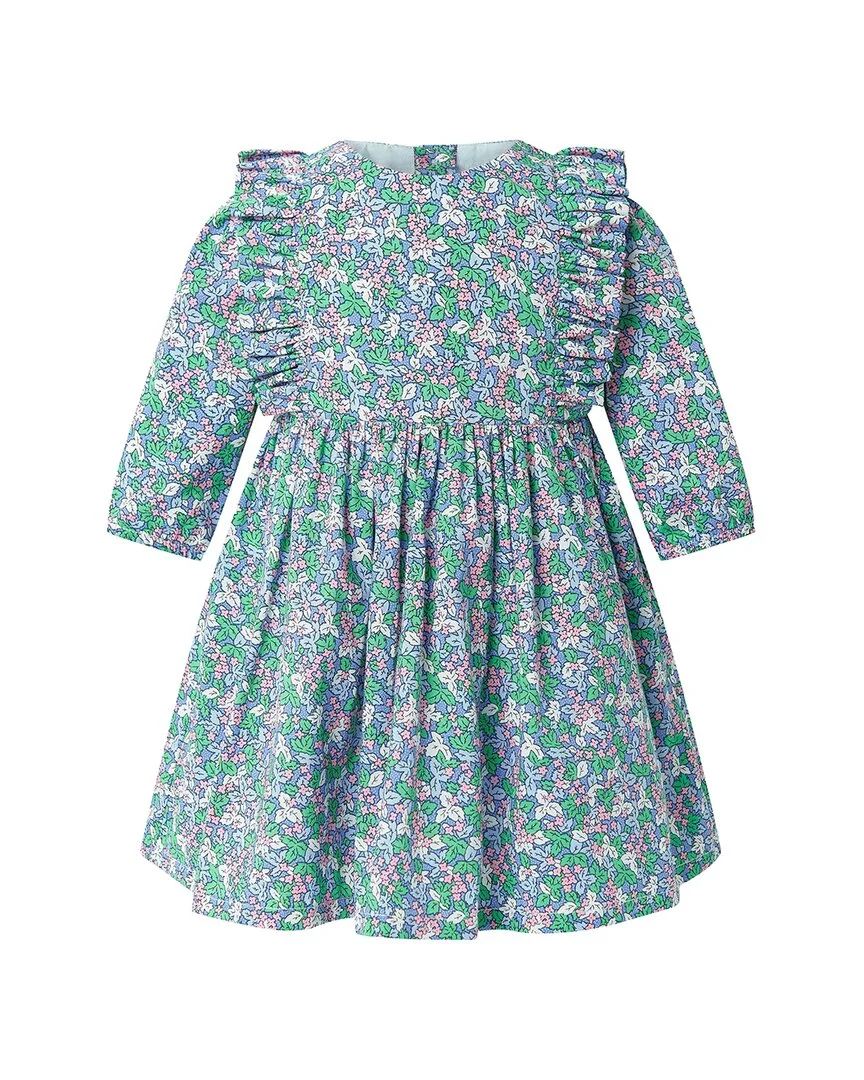 2Pc Winter Blossom Frill Dress & Bloomer by Rachel Riley