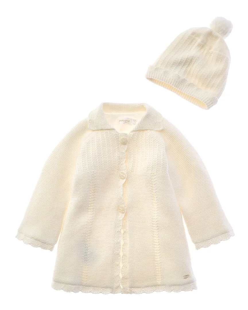 Newborn Knit Coat by Mayoral