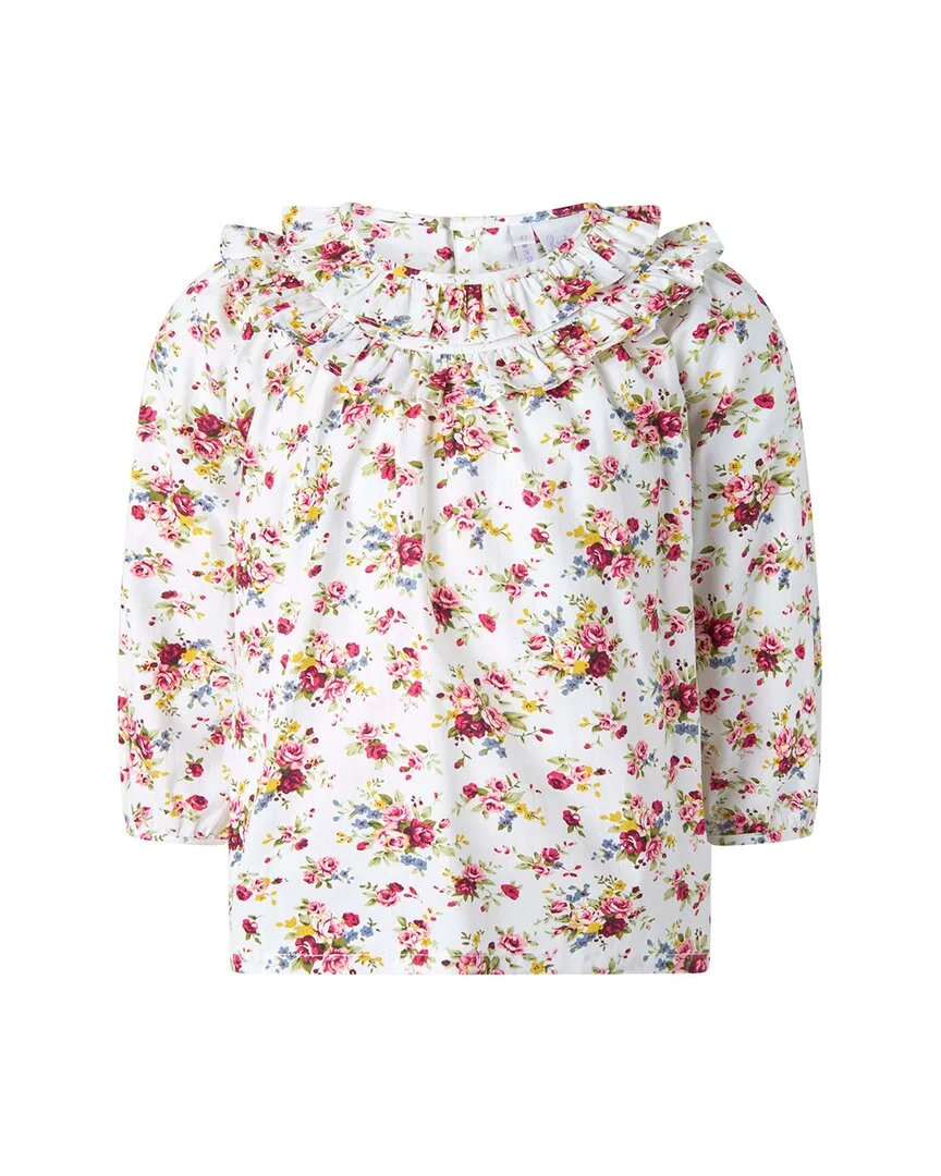 Bouquet Frill Blouse by Rachel Riley