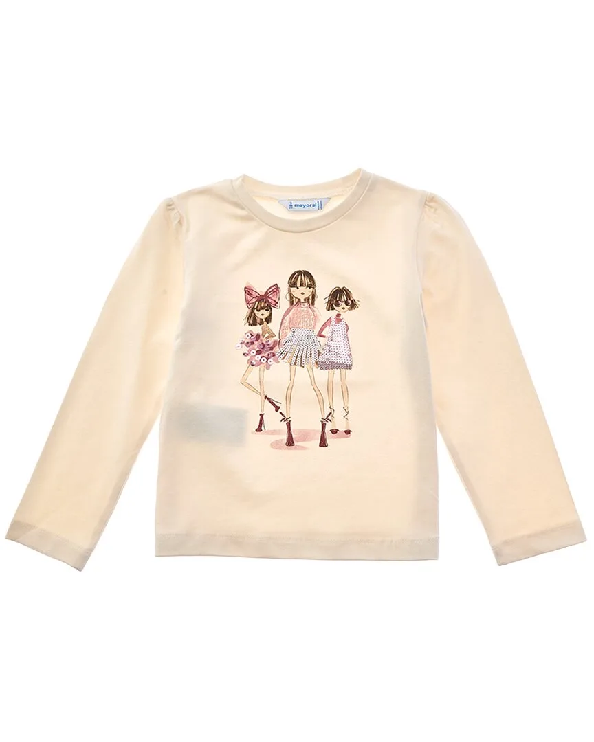 Doll Motif Shirt by Mayoral